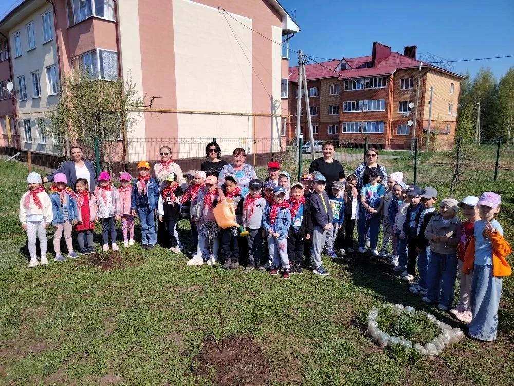 Район илнең яшел мирасына үзенең өлешен кертә
