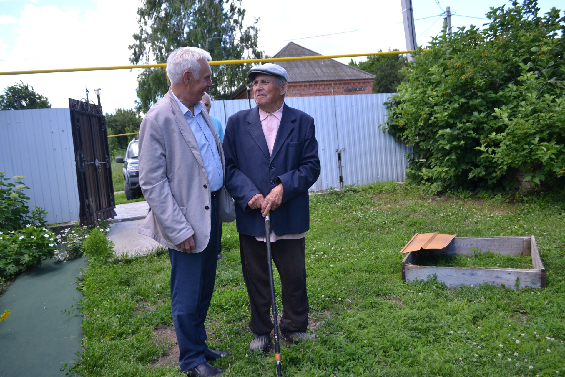 С 99-летием поздравили труженицу тыла Ольгу Редкову из Ташевки