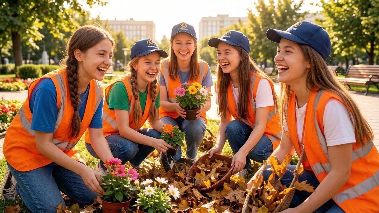 Почти 1,4 тысячи подростков нашли первую работу в студотрядах Татарстана в июне