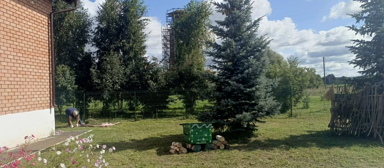 В Кильдееве прошёл субботник ко Дню села