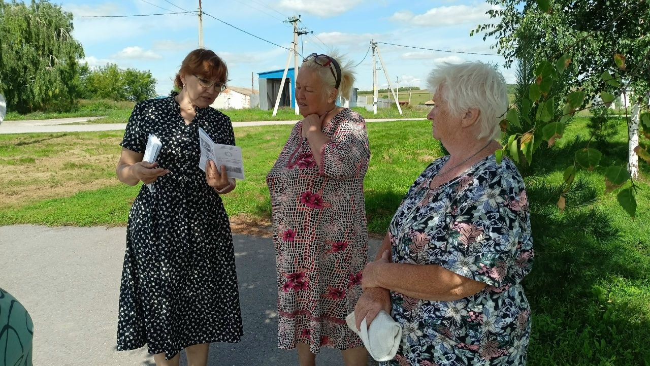 В Кильдееве провели акцию для пожилых под девизом «Алтын еллар»