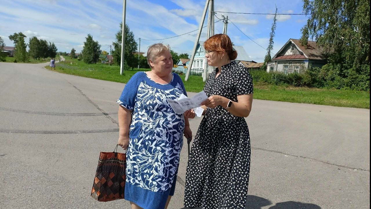 В Кильдееве провели акцию для пожилых под девизом «Алтын еллар»