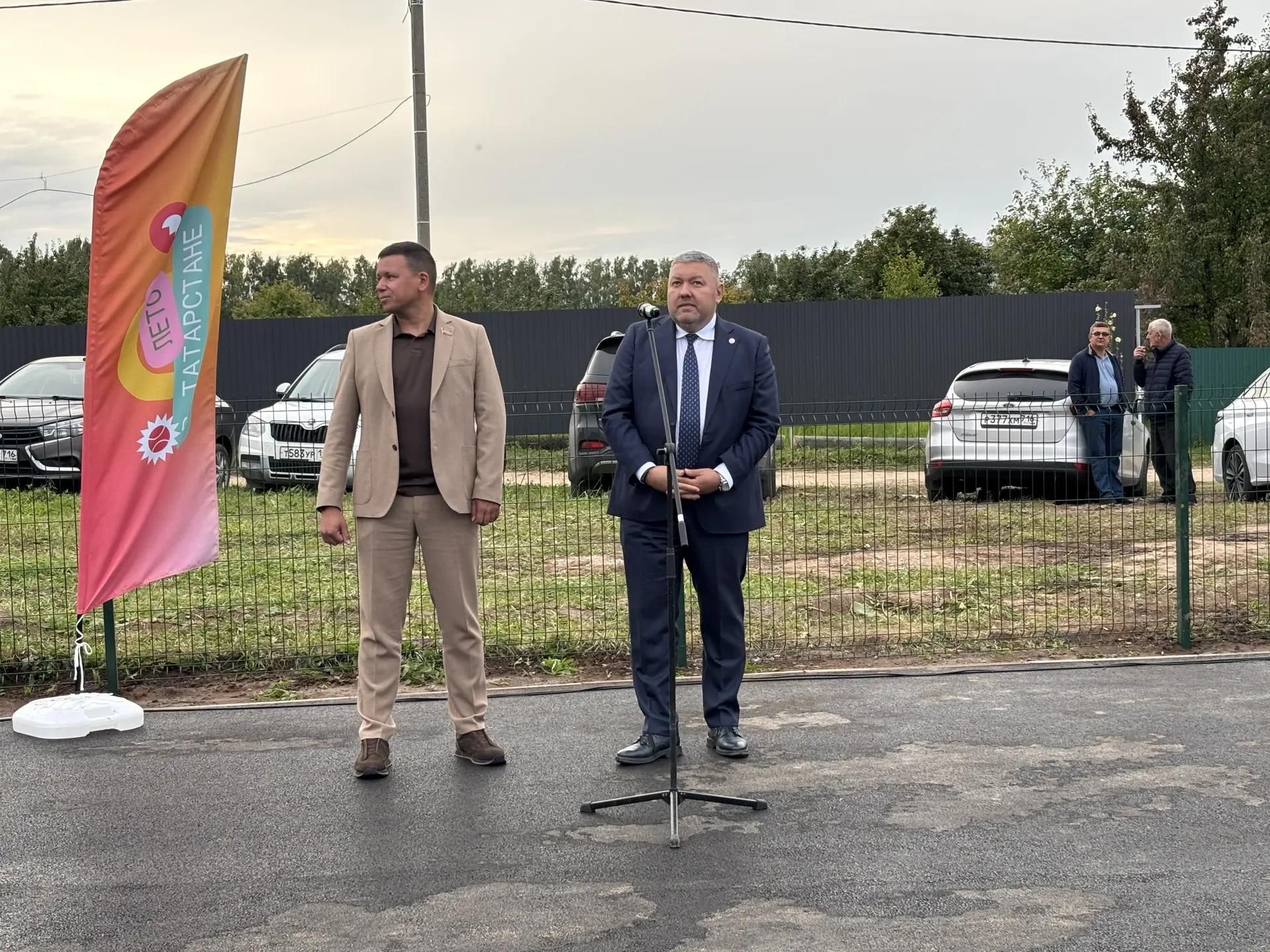 В Верхнем Услоне открылось новое общественное пространство