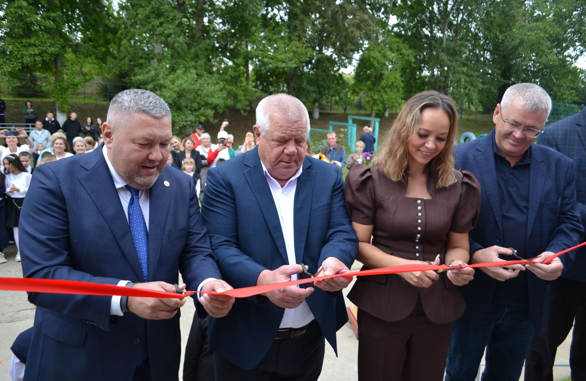 Татарско-Бурнашевская школа открылась после капремонта