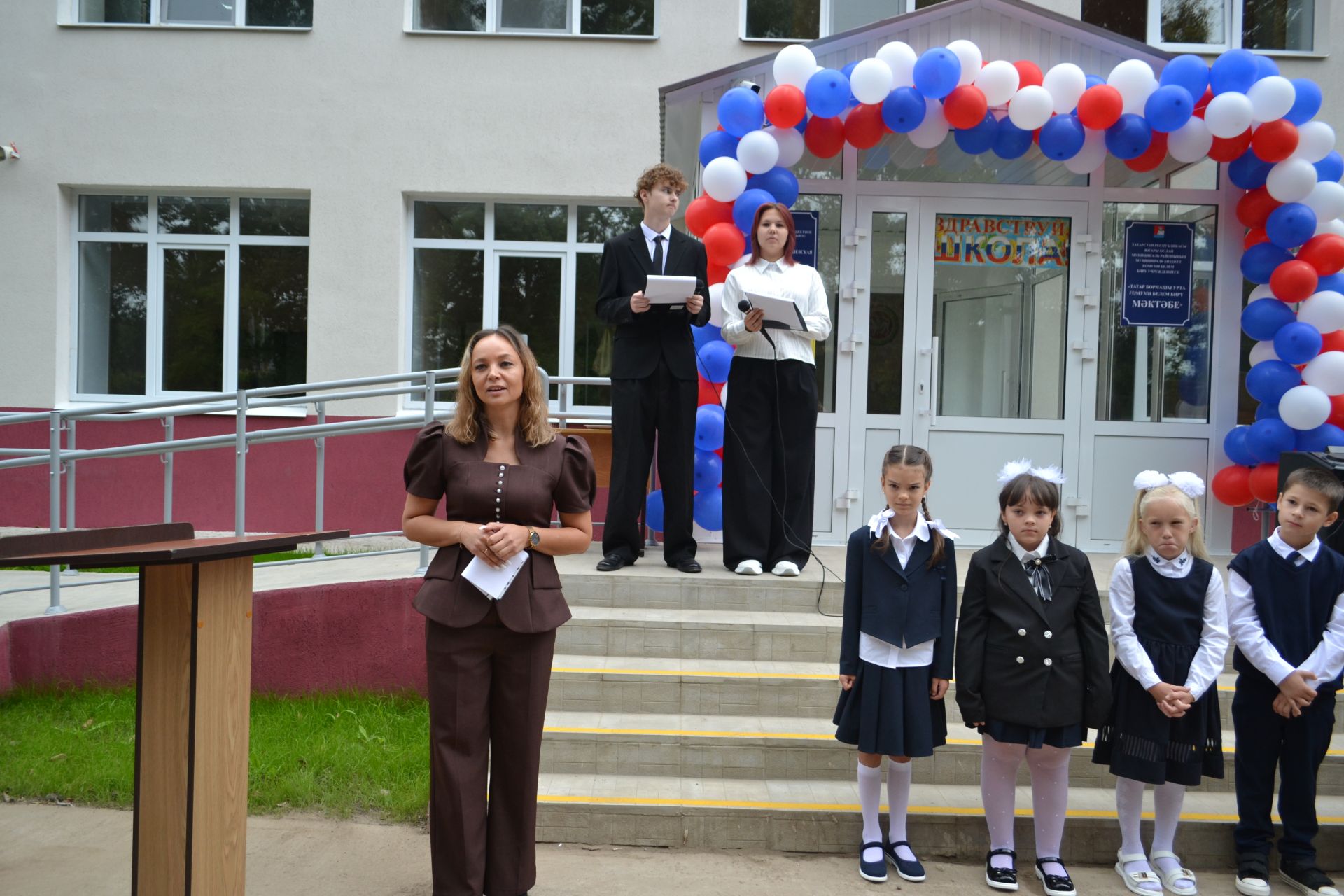 Татарско-Бурнашевская школа открылась после капремонта