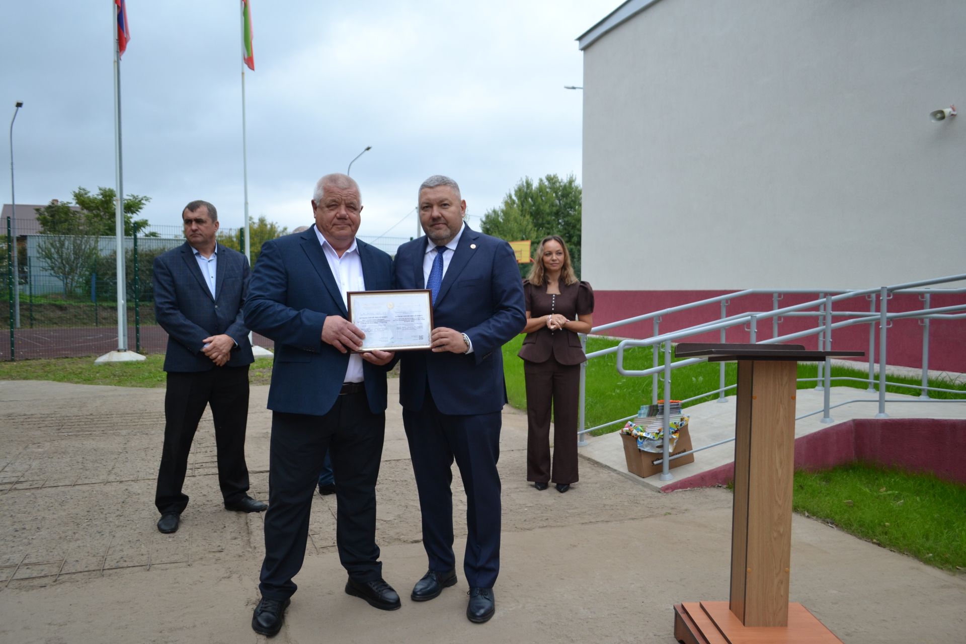 Татарско-Бурнашевская школа открылась после капремонта