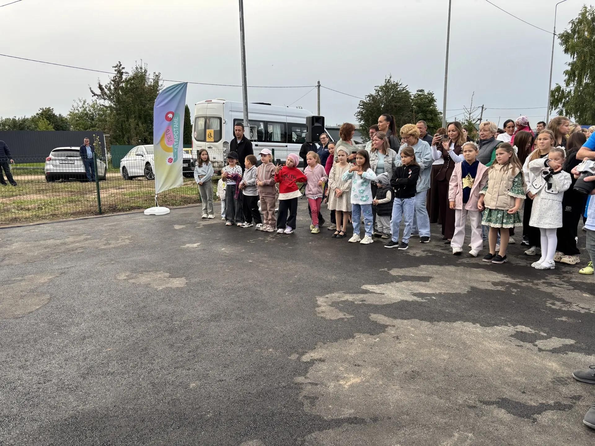В Верхнем Услоне открылось новое общественное пространство