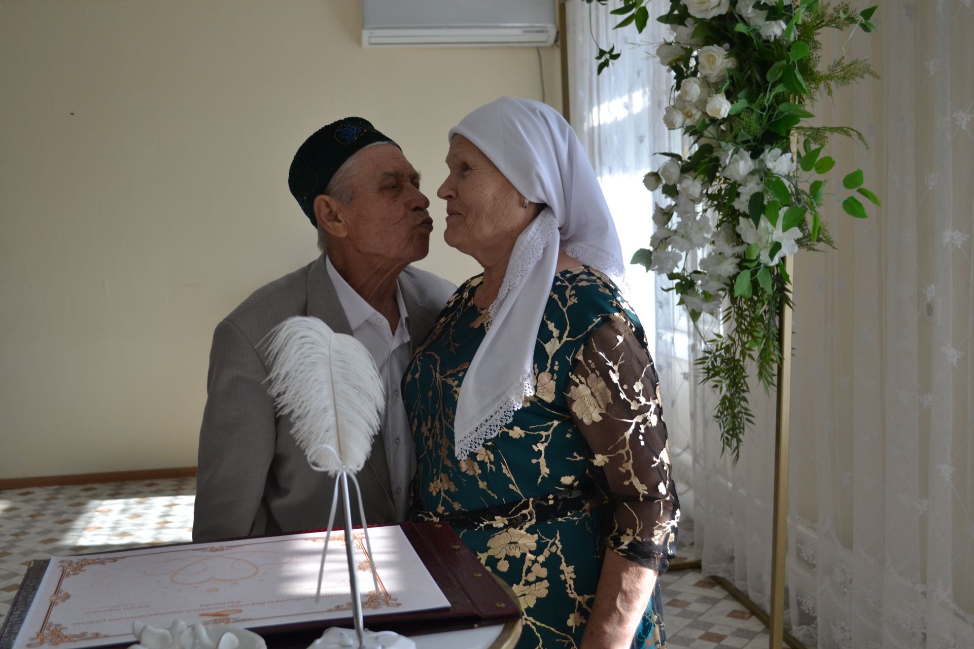 Супруги Хасановы из Печищ отметили 55-летие семейной жизни