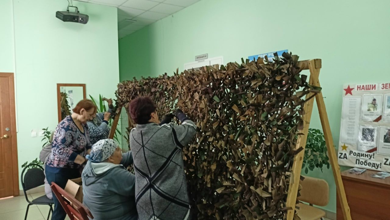 Волонтёры Кильдеева получили Благодарственное письмо за помощь бойцам