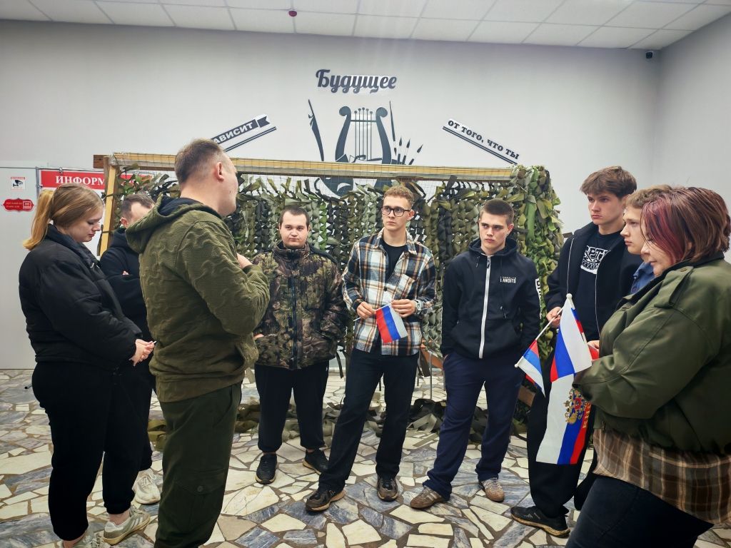 Участник СВО рассказал коргузинской молодёжи о службе