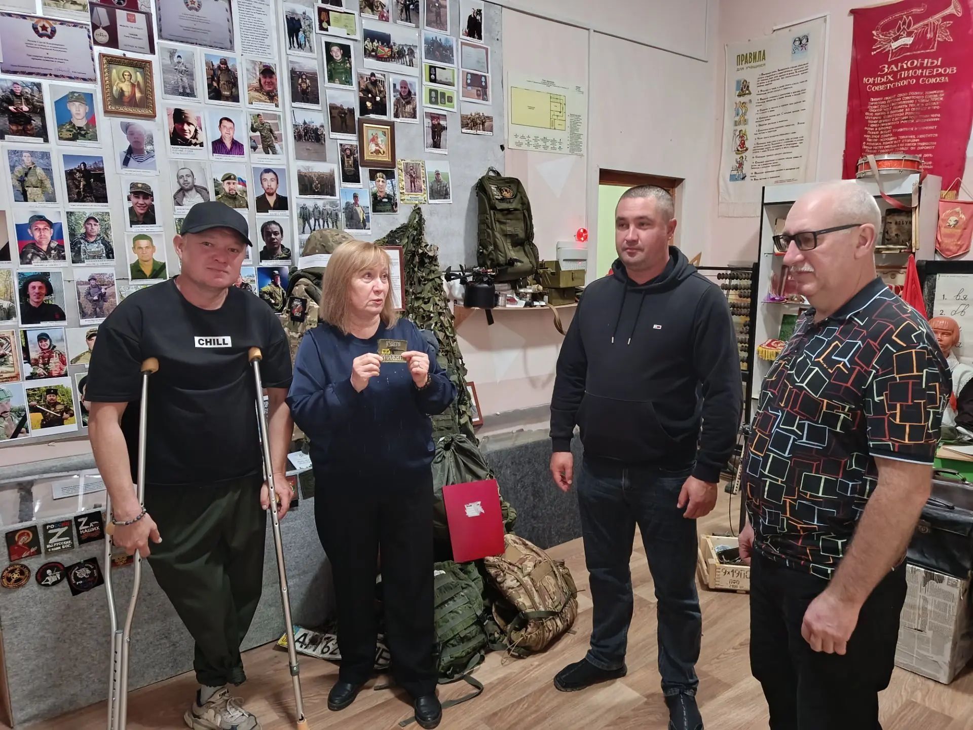 Музей «Диалог культур» собрал защитников Отечества разных лет