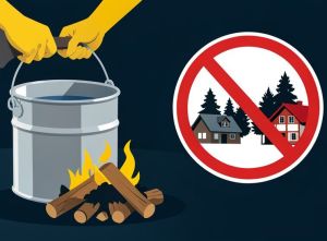 Спасатели Верхнеуслонского района дали советы по пожарной безопасности осенью