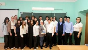Верхнеуслонским школьникам представили сборник о подвигах бойцов
