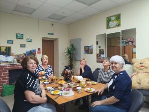 В Печищах прошла встреча волонтёров СВО, посвящённая активному долголетию