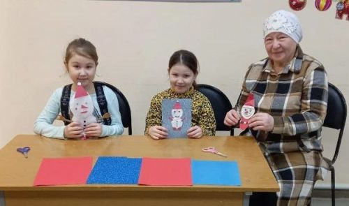 Вахит авылында Кар бабаен ясау буенча мастер-класс узды