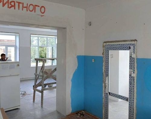 В двух школах Верхнеуслонского района ведется ремонт пищеблоков