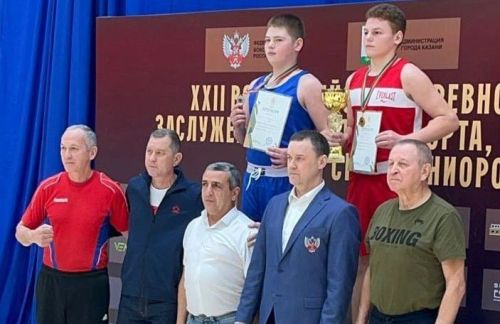 Золото Первенства города по боксу у верхнеуслонского спортсмена