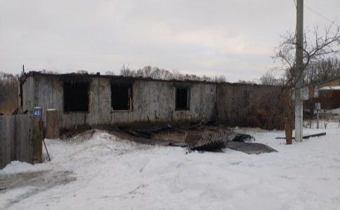 В Верхнеуслонском районе сгорел двухквартирный жилой дом