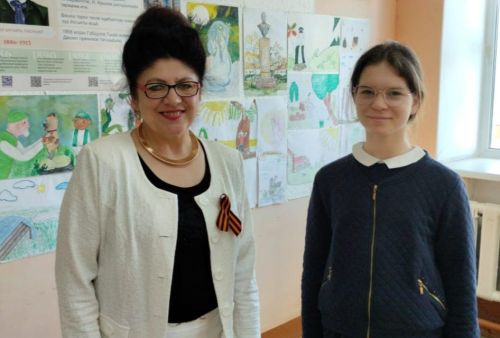 Акция «Георгиевская ленточка» прошла в Печищинской школе