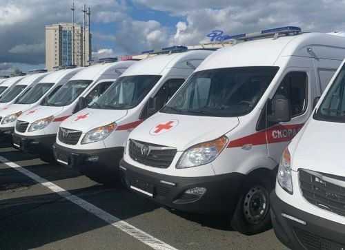Верхнеуслонская ЦРБ получила две новые машины скорой помощи