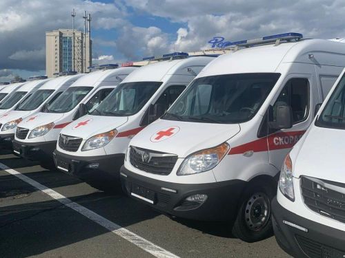 Верхнеуслонская ЦРБ получила две новые машины скорой помощи