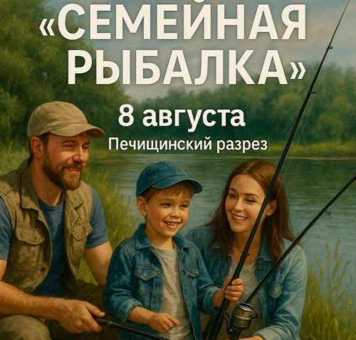 «Семейная рыбалка» соберёт любителей природы у Печищинского разреза