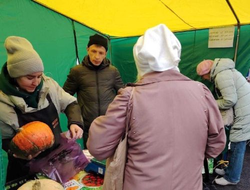 Верхнеуслонцы приняли участие в очередной сельхозярмарке в Казани