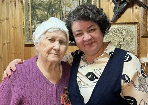 Встреча с бывшей узницей концлагеря прошла в Набережных Морквашах