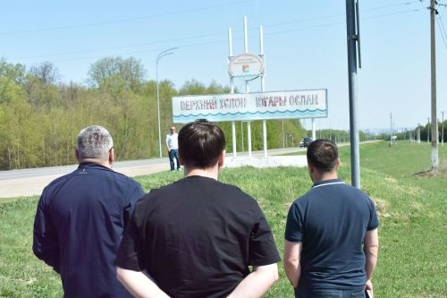 Фоторепортаж выездного совещания по благоустройству в Верхнем Услоне