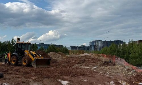 В Иннополисе продолжается реконструкция второй очереди Квантового бульвара