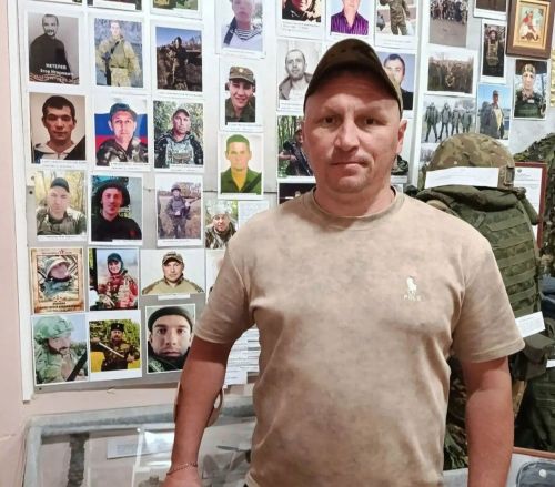 Музей «Диалог культур» посетил участник специальной военной операции