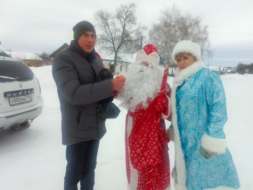 В Макулове провели акцию «Новогодний экспресс»