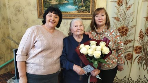 Елизавета Парфилова из Верхнего Услона встретила 90-летний юбилей