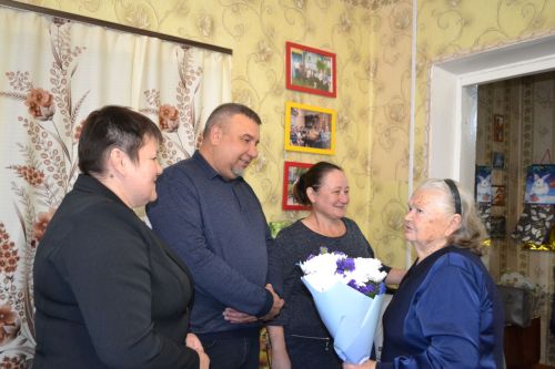 Елизавета Парфилова из Верхнего Услона встретила 90-летний юбилей