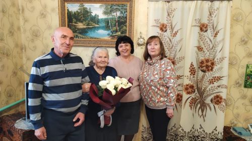 Елизавета Парфилова из Верхнего Услона встретила 90-летний юбилей