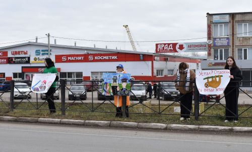 В Верхнем Услоне прошла акция к Дню памяти жертв ДТП