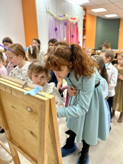 В филиале Верхнеуслонской Детской школы искусств в Иннополисе воспитанников посвятили в юные художники