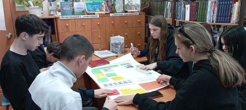 В Матюшинской библиотеке прошел краеведческий квилт
