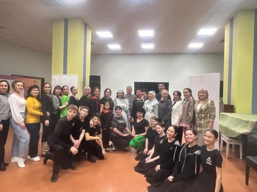 Мастер-класс по народному татарскому танцу прошли педагоги Верхнеуслонской ДШИ