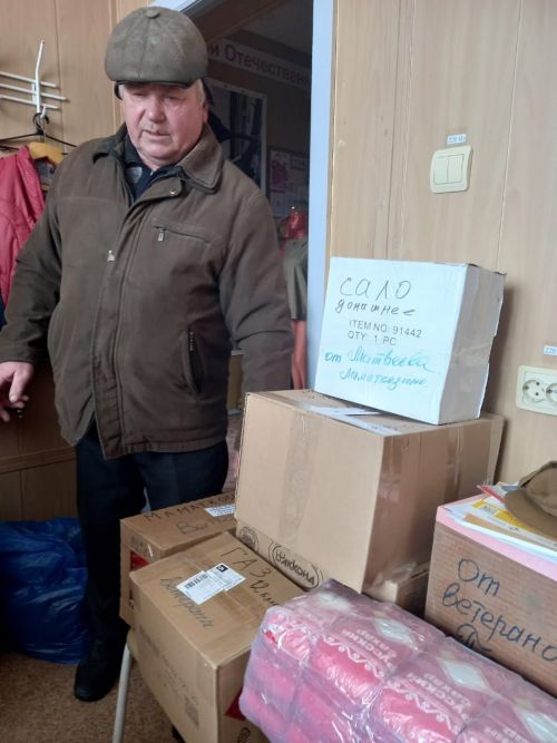 Верхнеуслонские ветераны продолжают сбор гуманитарной помощи мобилизованным землякам