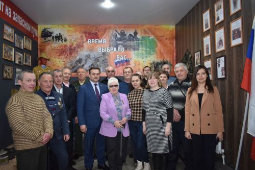 В Верхнеуслонском районе открылся зал воинов-афганцев