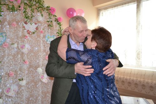 В Больших Мемях сразу три супружеские пары отметили золотой юбилей свадьбы