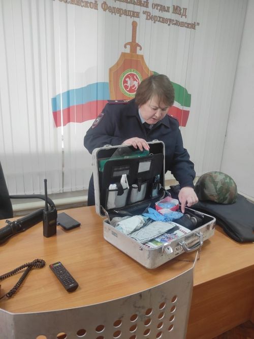 Подростки Верхнего Услона посетили МО МВД России «Верхнеуслонский»