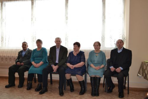 В Больших Мемях сразу три супружеские пары отметили золотой юбилей свадьбы