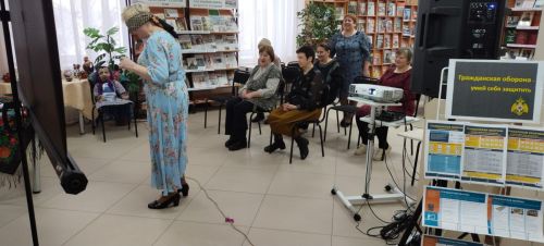 В клубе любителей чтения «Диалог» провели масленичные посиделки
