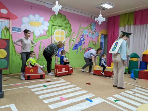 В Печищинском детсаду малышам рассказали о правилах дорожного движения