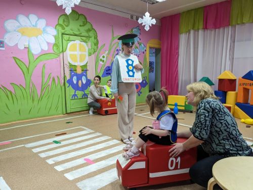 В Печищинском детсаду малышам рассказали о правилах дорожного движения