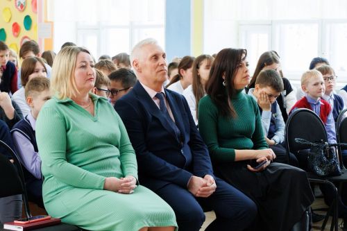 В Верхнем Услоне торжественно открыли первичное отделение РДДМ «Движение первых»