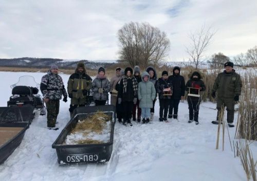 Кураловские школьники побывали в заказнике «Свияжский»