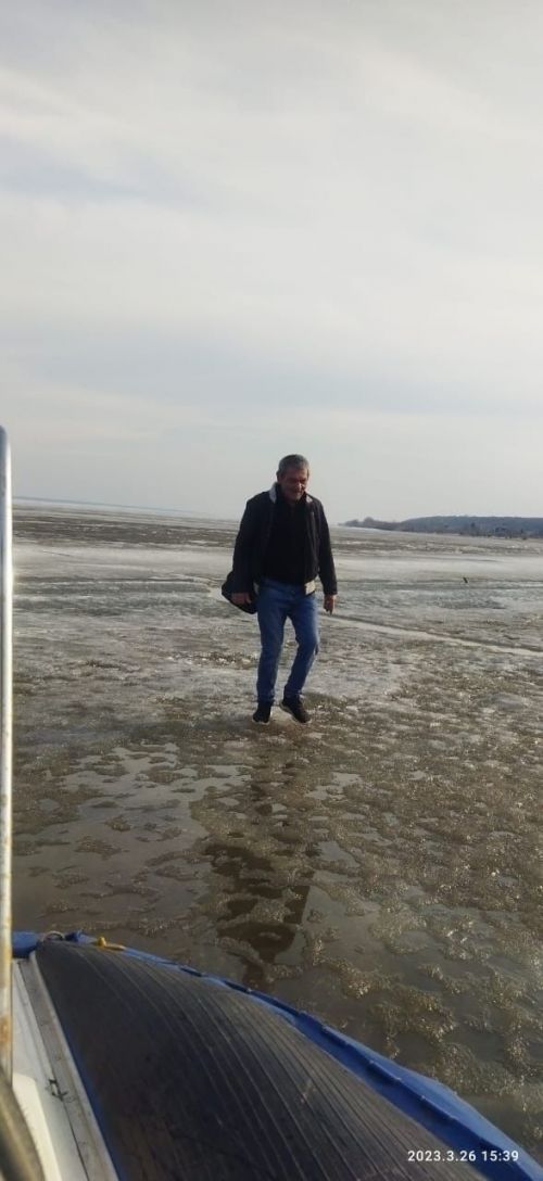 В Верхнем Услоне спасли человека, рискнувшего перейти Волгу